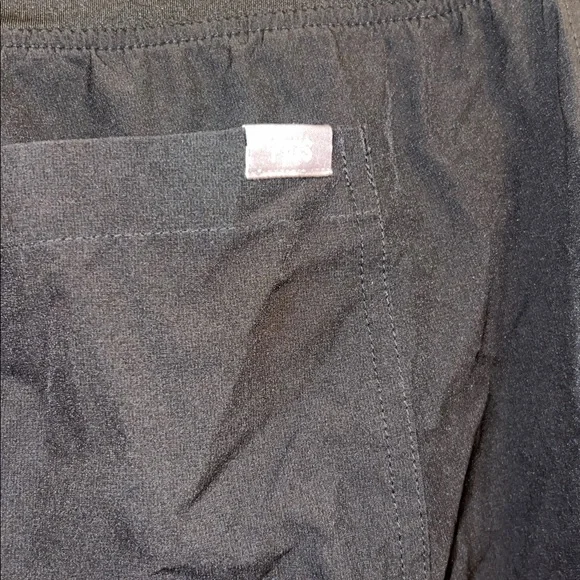 Figs Black Joggers with Teal Drawstring - Picture 3 of 6